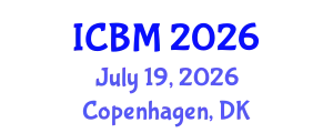 International Conference on Biomechanics (ICBM) July 19, 2026 - Copenhagen, Denmark