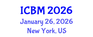 International Conference on Biomechanics (ICBM) January 26, 2026 - New York, United States