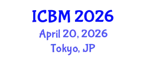 International Conference on Biomechanics (ICBM) April 20, 2026 - Tokyo, Japan