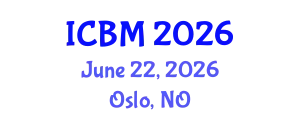 International Conference on Biomechanics (ICBM) June 22, 2026 - Oslo, Norway