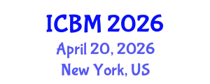 International Conference on Biomechanics (ICBM) April 20, 2026 - New York, United States