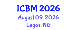 International Conference on Biomechanics (ICBM) August 09, 2026 - Lagos, Nigeria