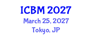International Conference on Biomechanics (ICBM) March 25, 2027 - Tokyo, Japan