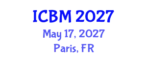 International Conference on Biomechanics (ICBM) May 17, 2027 - Paris, France