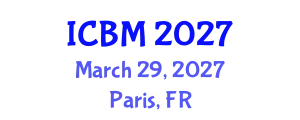 International Conference on Biomechanics (ICBM) March 29, 2027 - Paris, France