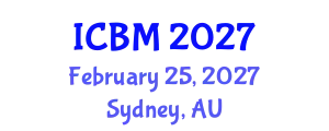International Conference on Biomechanics (ICBM) February 25, 2027 - Sydney, Australia