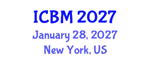 International Conference on Biomechanics (ICBM) January 28, 2027 - New York, United States