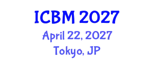 International Conference on Biomechanics (ICBM) April 22, 2027 - Tokyo, Japan