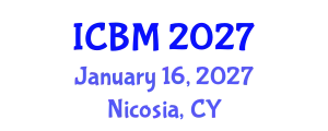International Conference on Biomechanics (ICBM) January 16, 2027 - Nicosia, Cyprus