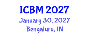 International Conference on Biomechanics (ICBM) January 30, 2027 - Bengaluru, India