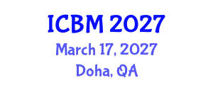 International Conference on Biomechanics (ICBM) March 17, 2027 - Doha, Qatar