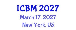 International Conference on Biomechanics (ICBM) March 17, 2027 - New York, United States