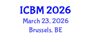 International Conference on Biomechanics (ICBM) March 23, 2026 - Brussels, Belgium