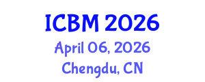 International Conference on Biomechanics (ICBM) April 06, 2026 - Chengdu, China