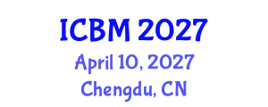 International Conference on Biomechanics (ICBM) April 10, 2027 - Chengdu, China