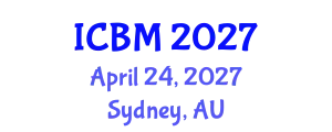 International Conference on Biomechanics (ICBM) April 24, 2027 - Sydney, Australia