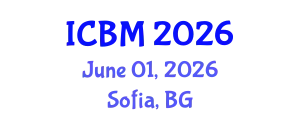 International Conference on Biomechanics (ICBM) June 01, 2026 - Sofia, Bulgaria