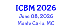International Conference on Biomechanics (ICBM) June 08, 2026 - Monte Carlo, Monaco