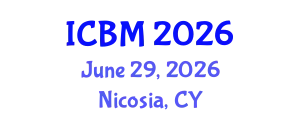 International Conference on Biomechanics (ICBM) June 29, 2026 - Nicosia, Cyprus