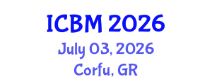 International Conference on Biomechanics (ICBM) July 03, 2026 - Corfu, Greece