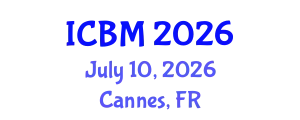International Conference on Biomechanics (ICBM) July 10, 2026 - Cannes, France
