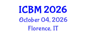 International Conference on Biomechanics (ICBM) October 04, 2026 - Florence, Italy