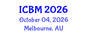International Conference on Biomechanics (ICBM) October 04, 2026 - Melbourne, Australia