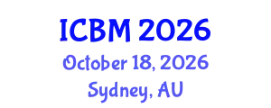 International Conference on Biomechanics (ICBM) October 18, 2026 - Sydney, Australia