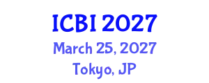 International Conference on Bioinformatics (ICBI) March 25, 2027 - Tokyo, Japan