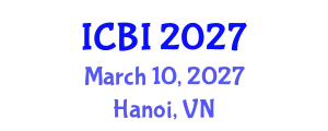 International Conference on Bioinformatics (ICBI) March 10, 2027 - Hanoi, Vietnam