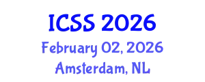 International Conference on Sport Science (ICSS) February 02, 2026 - Amsterdam, Netherlands