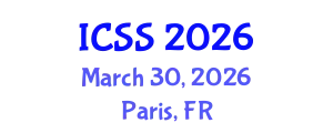 International Conference on Sport Science (ICSS) March 30, 2026 - Paris, France