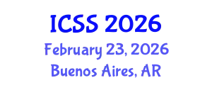 International Conference on Sport Science (ICSS) February 23, 2026 - Buenos Aires, Argentina