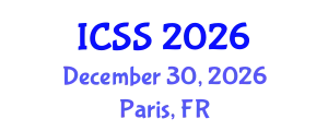 International Conference on Sport Science (ICSS) December 30, 2026 - Paris, France