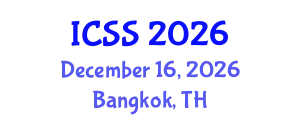 International Conference on Sport Science (ICSS) December 16, 2026 - Bangkok, Thailand