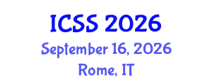 International Conference on Sport Science (ICSS) September 16, 2026 - Rome, Italy