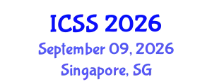 International Conference on Sport Science (ICSS) September 09, 2026 - Singapore, Singapore