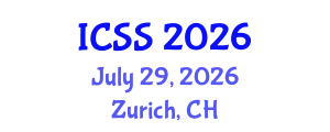 International Conference on Sport Science (ICSS) July 29, 2026 - Zurich, Switzerland