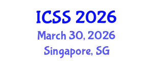 International Conference on Sport Science (ICSS) March 30, 2026 - Singapore, Singapore