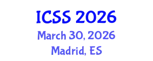 International Conference on Sport Science (ICSS) March 30, 2026 - Madrid, Spain