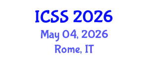 International Conference on Sport Science (ICSS) May 04, 2026 - Rome, Italy