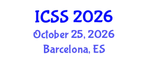 International Conference on Sport Science (ICSS) October 25, 2026 - Barcelona, Spain