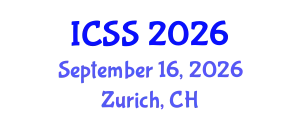International Conference on Sport Science (ICSS) September 16, 2026 - Zurich, Switzerland