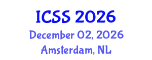 International Conference on Sport Science (ICSS) December 02, 2026 - Amsterdam, Netherlands