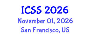 International Conference on Sport Science (ICSS) November 01, 2026 - San Francisco, United States