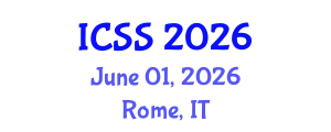 International Conference on Sport Science (ICSS) June 01, 2026 - Rome, Italy