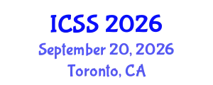 International Conference on Sport Science (ICSS) September 20, 2026 - Toronto, Canada