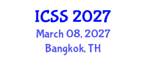 International Conference on Sport Science (ICSS) March 08, 2027 - Bangkok, Thailand