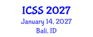 International Conference on Sport Science (ICSS) January 14, 2027 - Bali, Indonesia