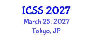 International Conference on Sport Science (ICSS) March 25, 2027 - Tokyo, Japan